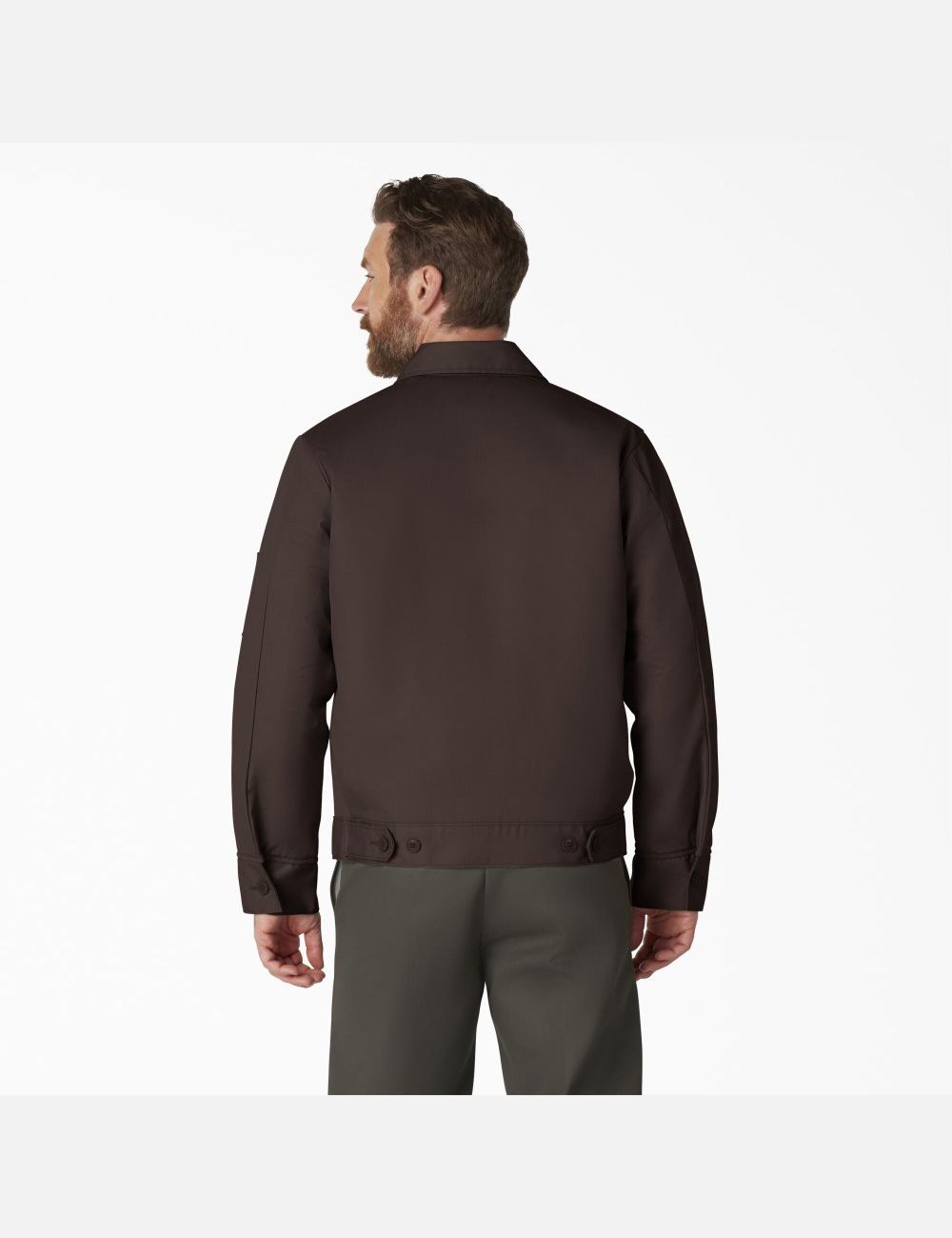 Vestes Décontractées Dickies Insulated Eisenhower Marron Foncé | 502LQPUXT