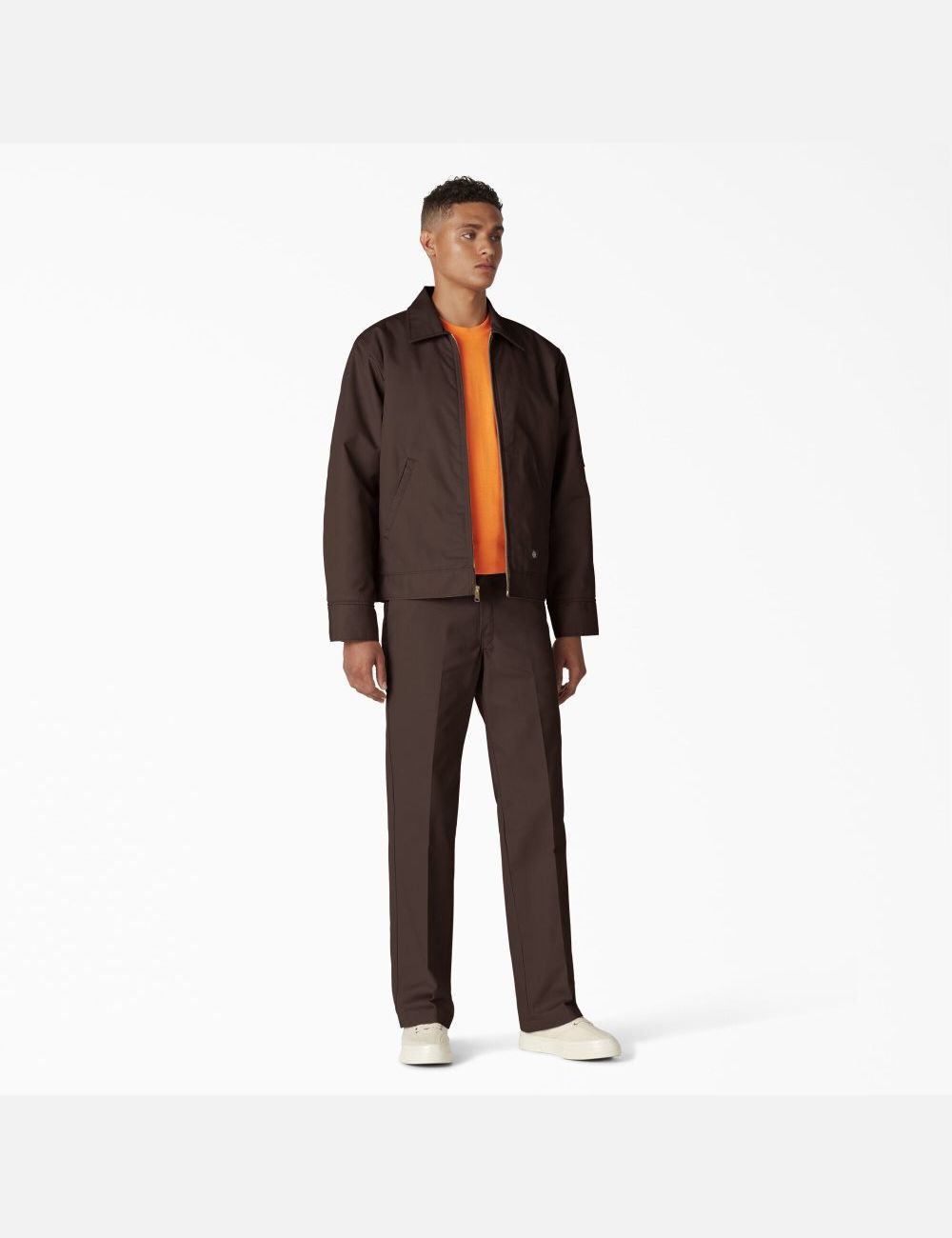 Vestes Décontractées Dickies Insulated Eisenhower Marron Foncé | 502LQPUXT