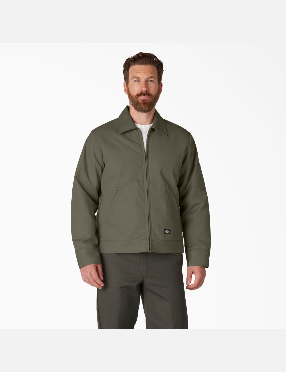 Vestes Décontractées Dickies Insulated Eisenhower Vert | 987SNXRIA