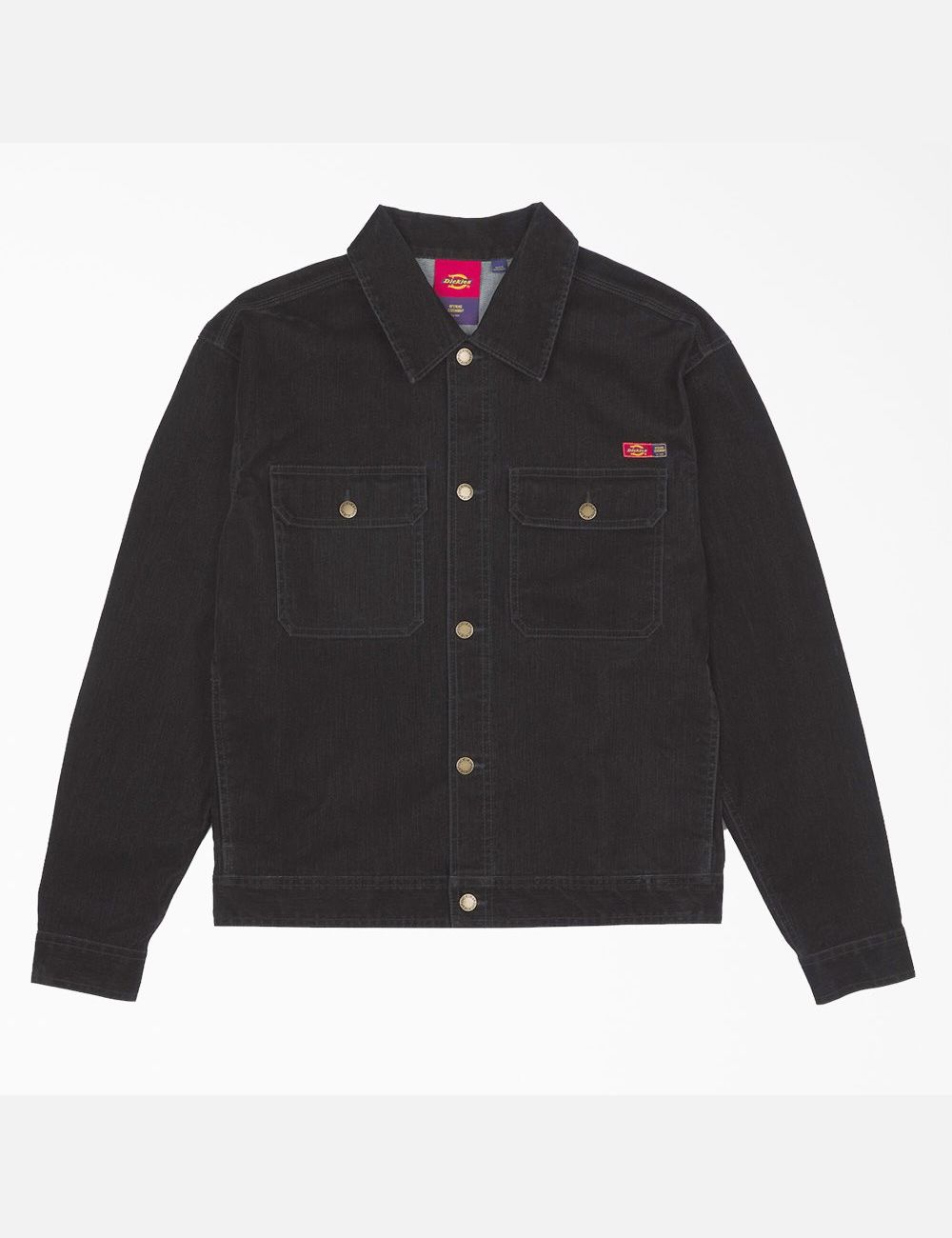 Vestes Décontractées Dickies Opening Ceremony Flock Denim Utility Noir | 942OQUKWL