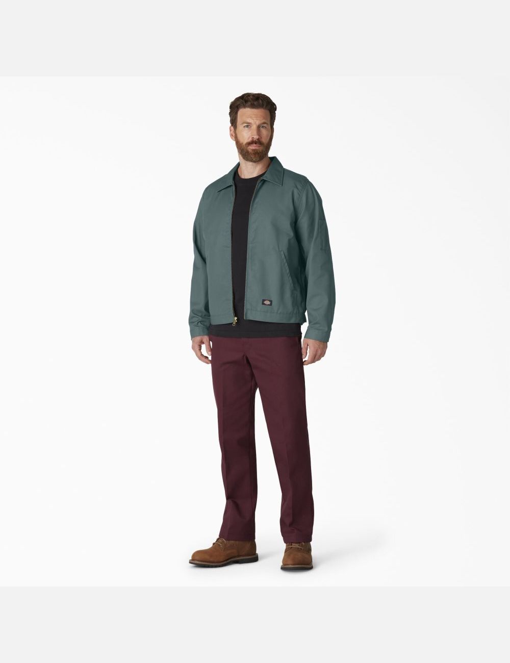 Vestes Décontractées Dickies Unlined Eisenhower Vert | 957MEPFJX