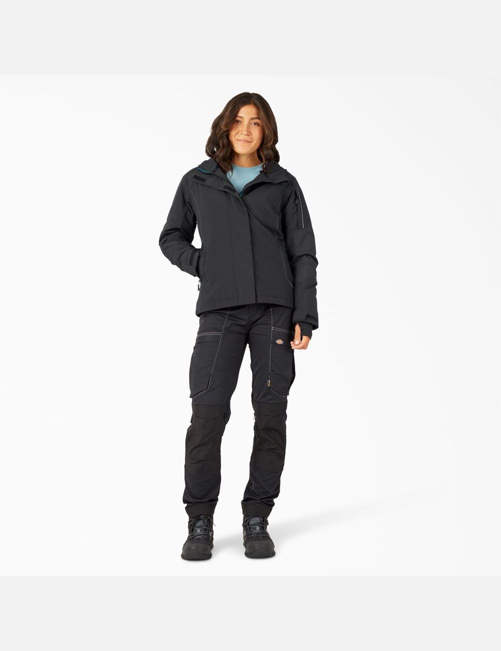 Vestes Isolées Dickies Performance Workwear Imperméables Noir | 201MFDRZJ