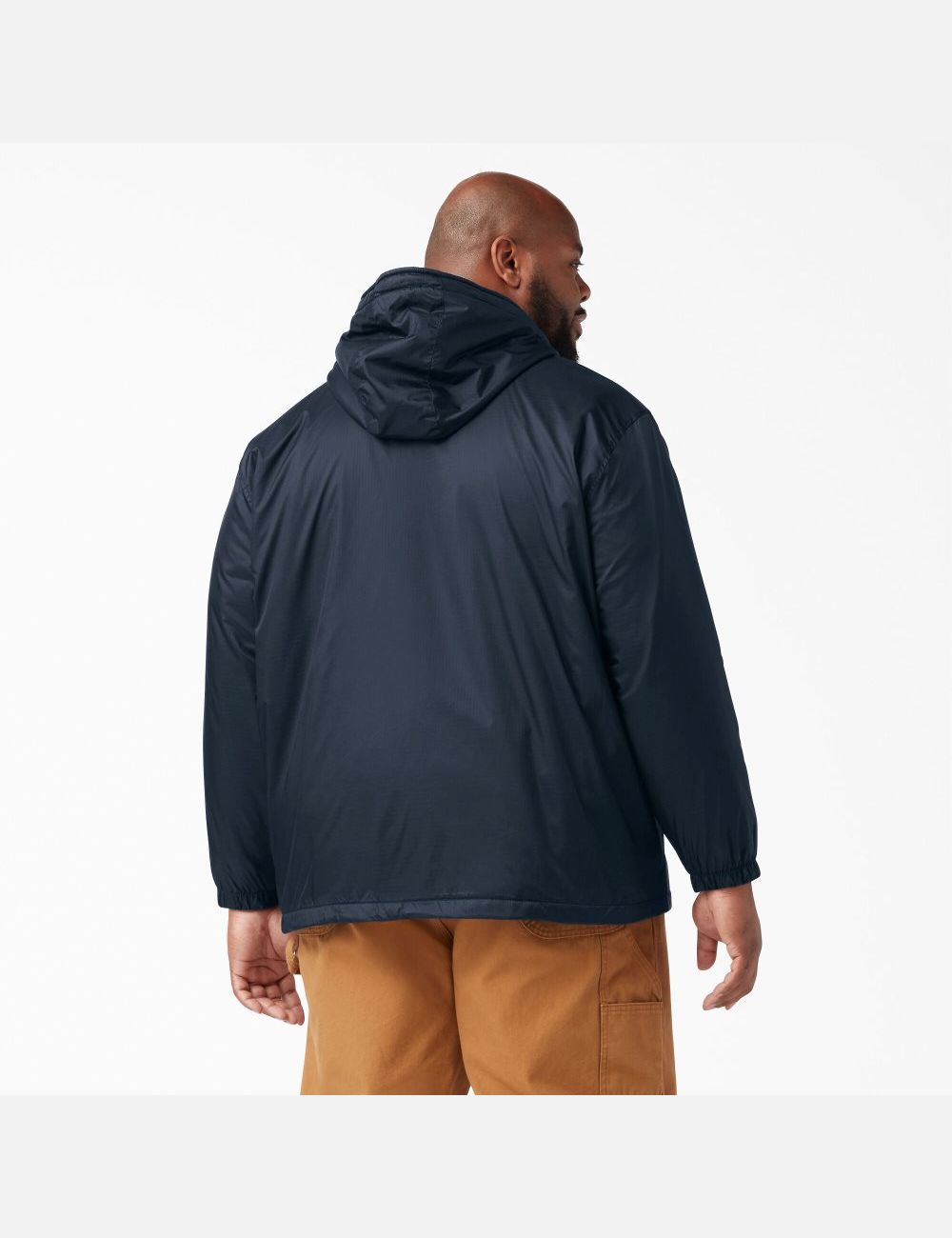 Vêtements D'extérieur Dickies Fleece Doublée Nylon Bleu Marine | 953HUJKXE