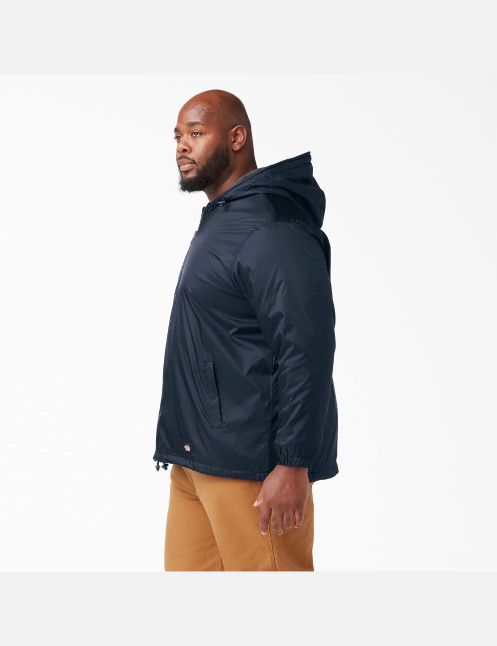 Vêtements D'extérieur Dickies Fleece Doublée Nylon Bleu Marine | 953HUJKXE