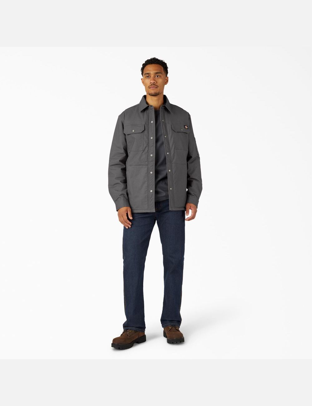 Vêtements D'extérieur Dickies Hydroshield Duck Grise | 701DGYEHZ