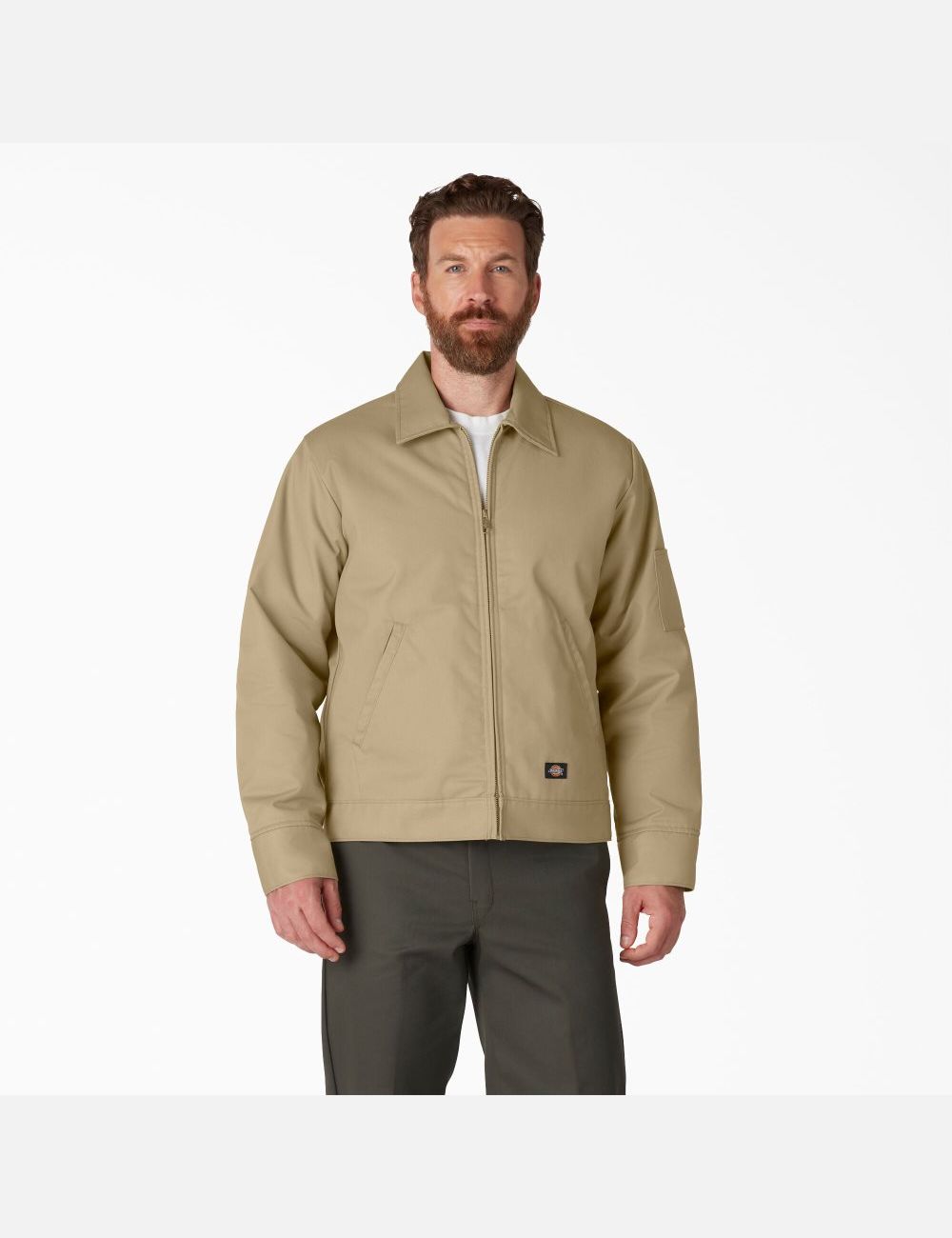 Vêtements D\'extérieur Dickies Insulated Eisenhower Kaki | 745MOTPGL