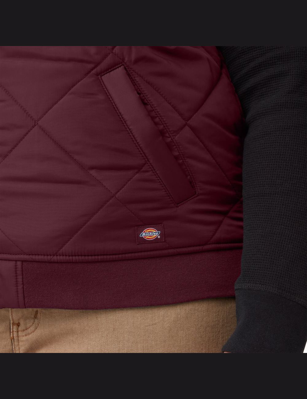 Vêtements D'extérieur Dickies Plus Matelassé Bordeaux | 952MCYAIF